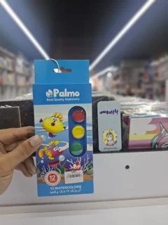 آبرنگ 12 رنگ پالمو