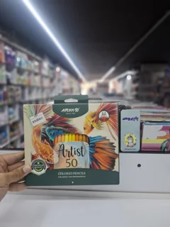 مداد رنگی 50 رنگ ارتیست اریا