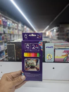 مداد رنگی 24 رنگ ام کیو ارتیست